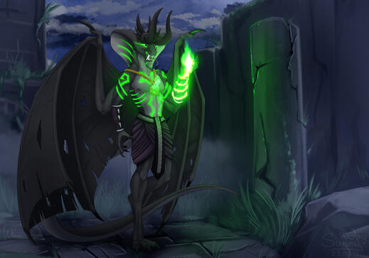 Dark ruins