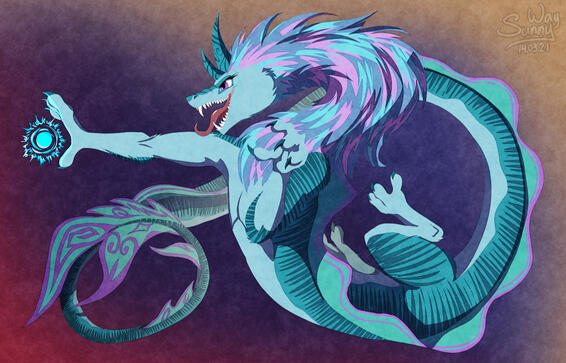 Sisu the dragon